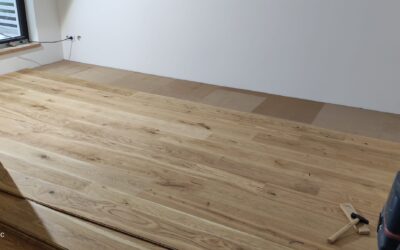 Pokládka dřevěné podlahy Pohořelice