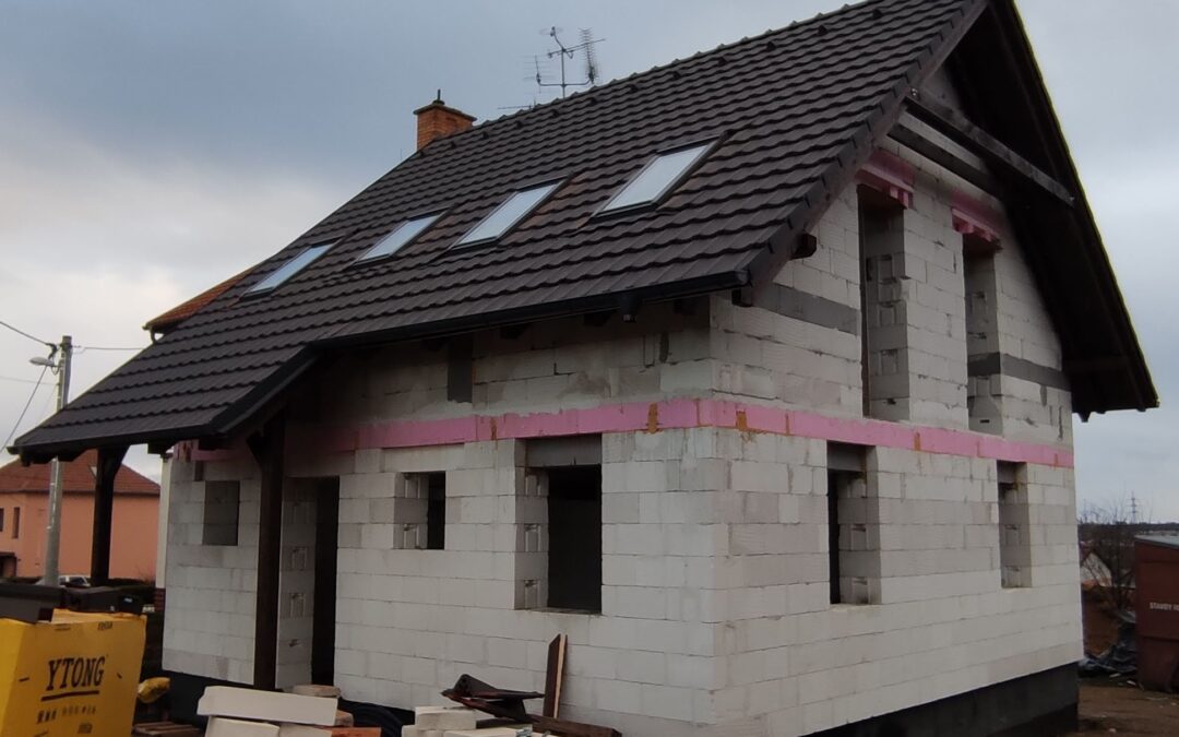 Stavba rodinného domu Velké Němčice