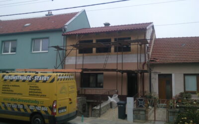 Nástavba rodinného domu Nosislav