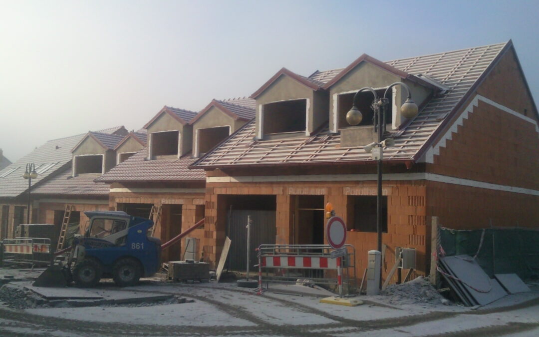 Stavba rodinných domů Židlochovice